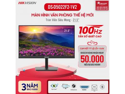 Màn hình Hikvision 22 inch VA - DS-D5022F2-1V2 - Siêu mỏng tinh tế